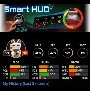 Smart HUD interface shown for informational purposes